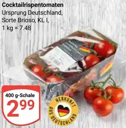 Globus Cocktailrispentomaten Angebot