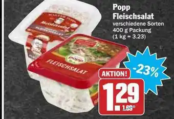 Hit Popp Fleischsalat Angebot