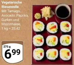 Globus Vegetarische Riesenrolle Angebot