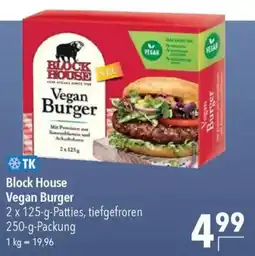 CITTI Markt Block House Vegan Burger Angebot
