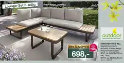 Möbel Inhofer Ecklounge-set 3-tlg Angebot