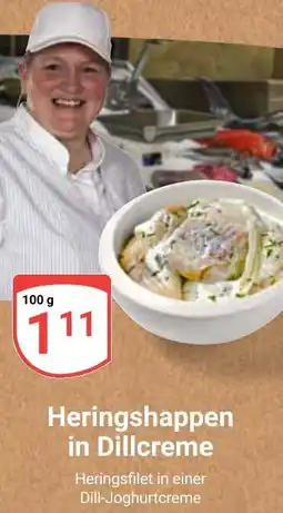 Globus Heringshappen in Dillcreme Angebot