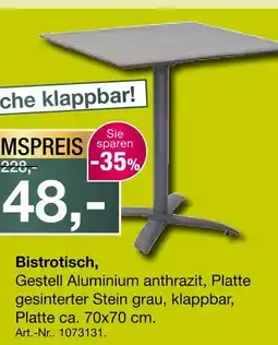 Möbel Inhofer Bistrotisch Angebot