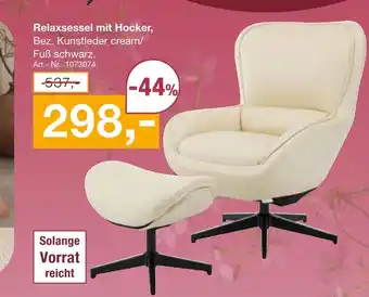 Relaxsessel mit hocker