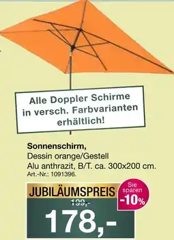 Möbel Inhofer Doppler sonnenschirm Angebot