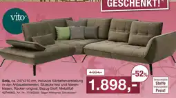 Möbel Inhofer Vito sofa Angebot