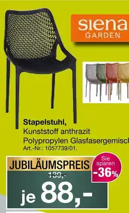 Möbel Inhofer Siena garden stapelstuhl Angebot