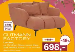 Möbel Inhofer Gutmann factory love seat Angebot