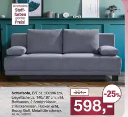 Möbel Inhofer Schlafsofa Angebot