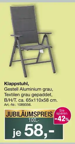 Möbel Inhofer Klappstuhl Angebot