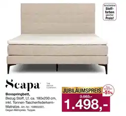 Möbel Inhofer Scapa boxspringbett Angebot