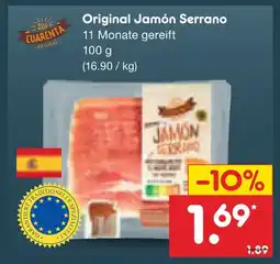 Netto Marken-Discount Original jamón serrano Angebot