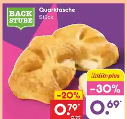 Netto Marken-Discount Backstube quarktasche Angebot