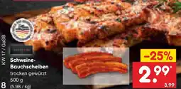 Netto Marken-Discount Schweine-bauchscheiben Angebot