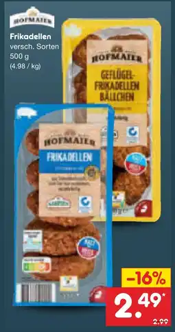 Netto Marken-Discount Hofmaier frikadellen Angebot