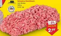 Netto Marken-Discount Gut ponholz schweine-hackfleisch Angebot