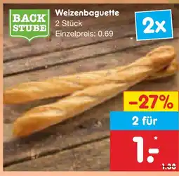 Netto Marken-Discount Backstube weizenbaguette Angebot