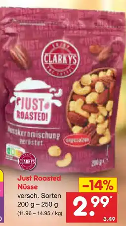Netto Marken-Discount Clarky's just roasted nüsse Angebot