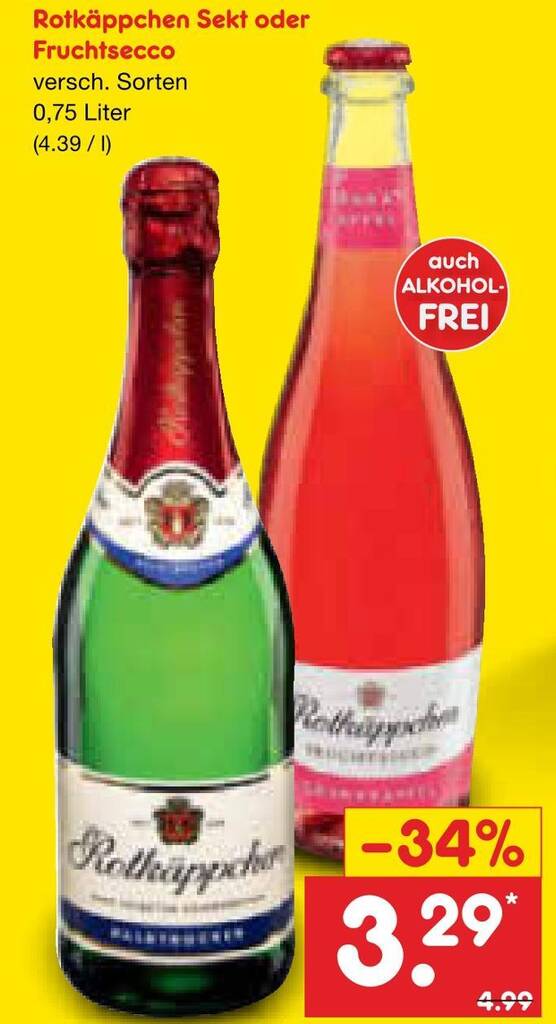 Rotkäppchen sekt Angebot bei Netto Marken-Discount