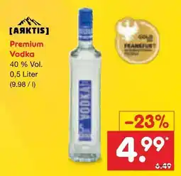 Netto Marken-Discount Arktis premium vodka Angebot