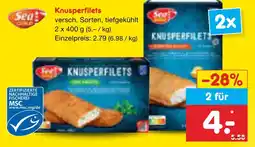 Netto Marken-Discount Seagold knusperfilets Angebot