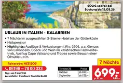Netto Marken-Discount Urlaub in italien - kalabrien Angebot