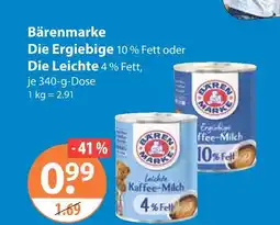 V Markt Bärenmarke die ergiebige Angebot
