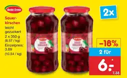 Netto Marken-Discount Beste ernte sauerkirschen Angebot