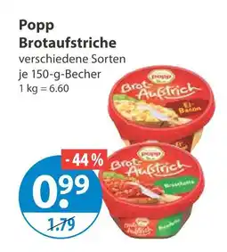 V Markt Popp brotaufstriche Angebot