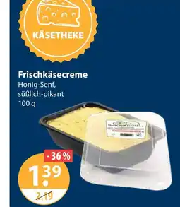 V Markt Frischkäsecreme honig-senf Angebot