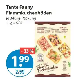V Markt Tante fanny flammkuchenböden Angebot