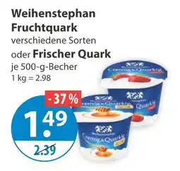 V Markt Weihenstephan fruchtquark Angebot