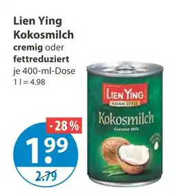 V Markt Lien ying kokosmilch cremig Angebot