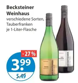 V Markt Becksteiner weinhaus weinhaus Angebot