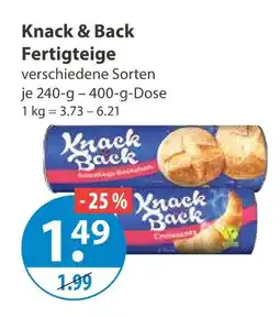V Markt Knack & back fertigteige Angebot