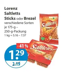 V Markt Lorenz saltletts sticks Angebot