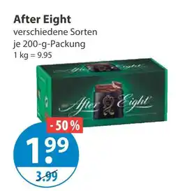 V Markt After eight Angebot