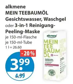 V Markt Alkmene mein teebaumöl gesichtswasser Angebot