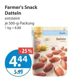 V Markt Farmer's snack datteln Angebot