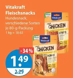 V Markt Vitakraft fleischsnacks Angebot