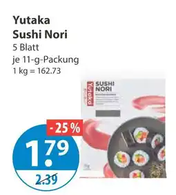 V Markt Yutaka sushi nori Angebot