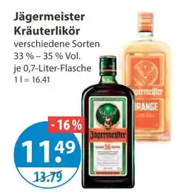 V Markt Jägermeister kräuterlikör Angebot