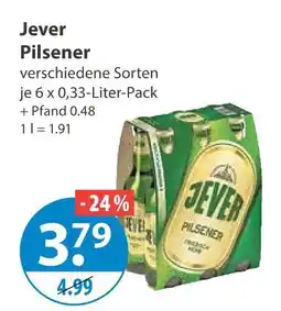 V Markt Jever pilsener Angebot