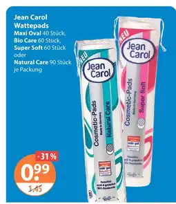 V Markt Jean carol maxi oval wattepads Angebot
