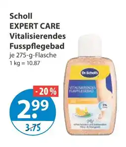 V Markt Scholl expert care vitalisierendes fusspflegebad Angebot