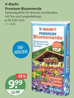 V Markt V-markt premium blumenerde Angebot