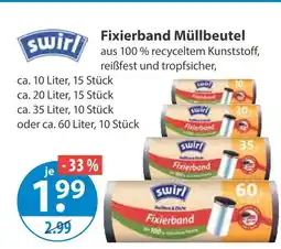 V Markt Swirl fixierband müllbeutel Angebot