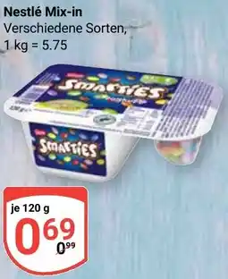 Globus Nestlé Mix-in Angebot