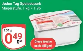 Globus Jeden Tag Speisequark Angebot