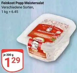 Globus Feinkost Popp Meistersalat Angebot